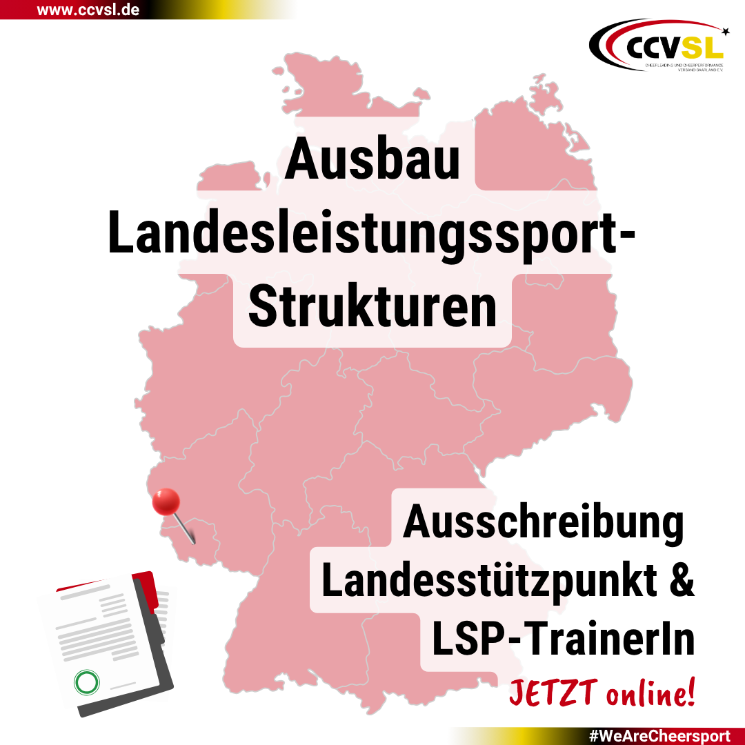 Landesstützpunkt und Landestrainer*In gesucht Landesstützpunkt und Landestrainer*In gesucht