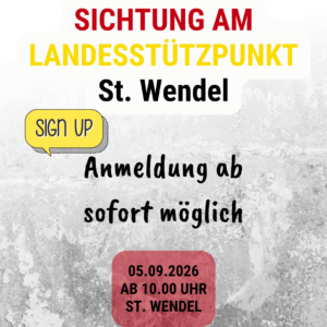 Anmeldung zum Sichtungstraining am LSP Saarland ab sofort möglich